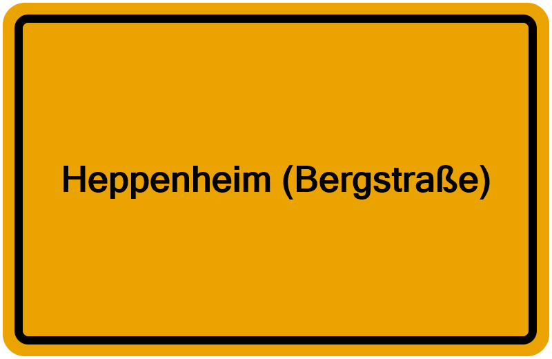 Handelsregisterauszug Heppenheim (Bergstraße)